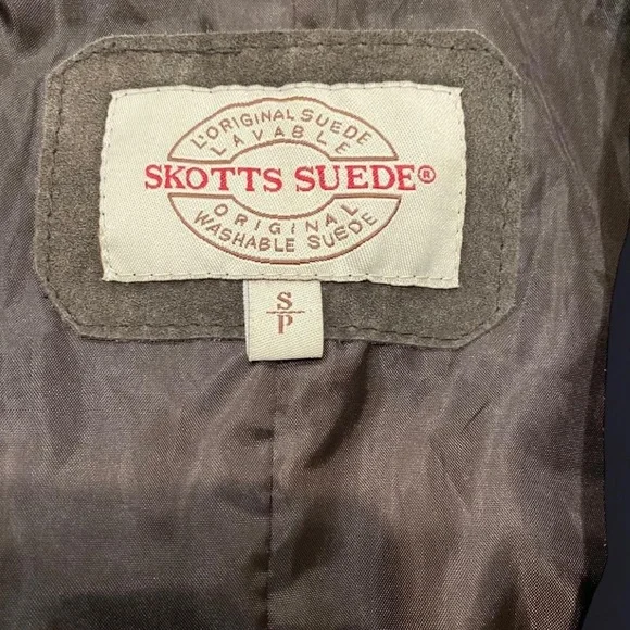 SKOTTS SUEDE Jacket #westernvibes Premium Quality Washable Suede. US S ptp 17.5 - Picture 2 of 13